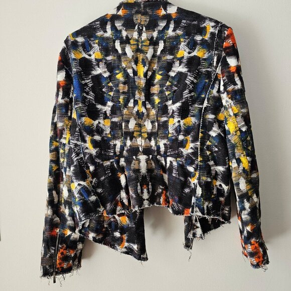 Women's XL 1. STATE Abstract Blazer - Picture 5 of 6